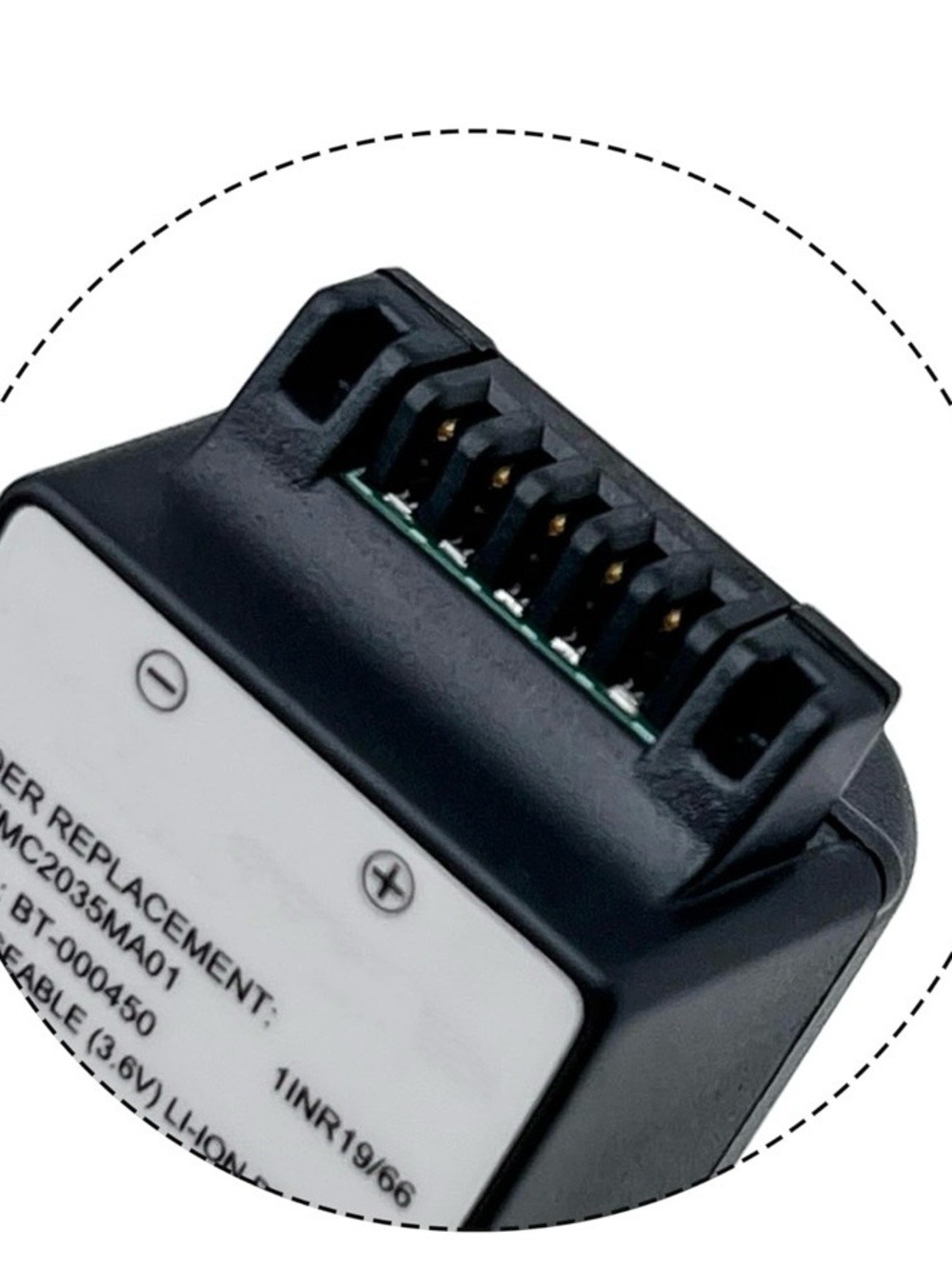 Black Li-ion Replacement Battery Pack - Picture 2 of 6